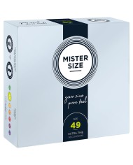 MISTER SIZE PRESERVATIVOS TALLA S 49 MM 36 UNIDADES