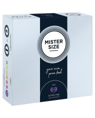 MISTER SIZE PRESERVATIVOS TALLA XXXL 69 MM 36 UNIDADES