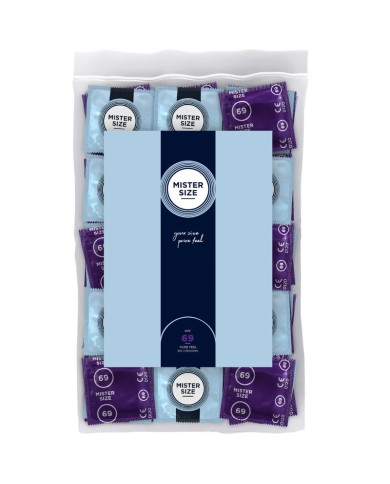 MISTER SIZE PRESERVATIVOS TALLA XXXL 69 MM 100 UNIDADES