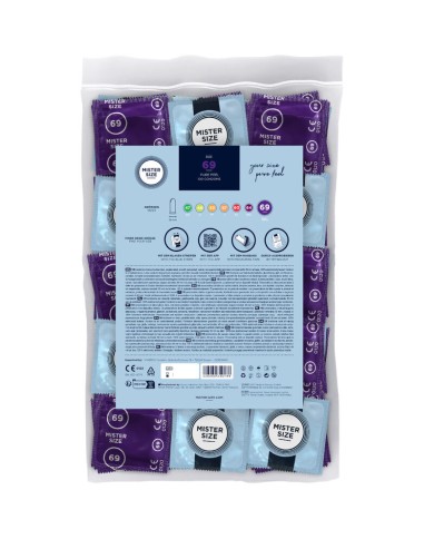 MISTER SIZE PRESERVATIVOS TALLA XXXL 69 MM 100 UNIDADES