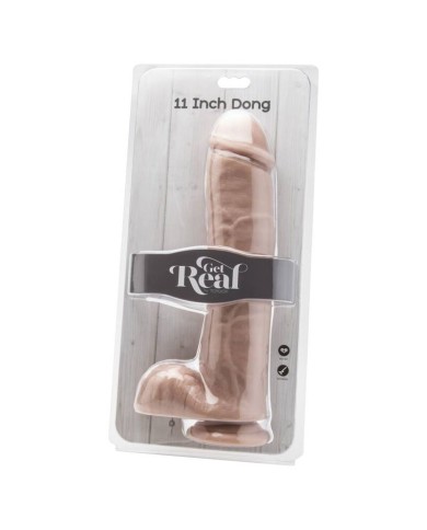 GET REAL DILDO 28 CM CON TESTICULOS NATURAL GET REAL DILDO 28 CM CON TESTICULOS NATURAL