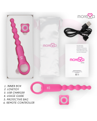 MORESSA RONIE POTENTE ROSARIO ANAL CONTROL REMOTO ROSA