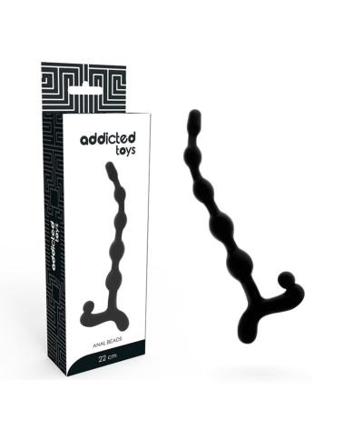 ADDICTED TOYS BOLAS ANALES 22 CM NEGRO