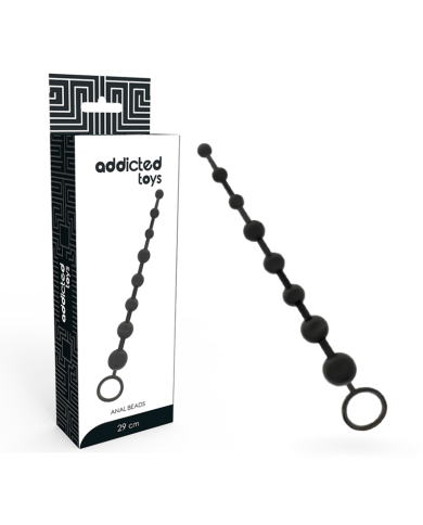 ADDICTED TOYS ANAL BEADS 29 CM NEGRO