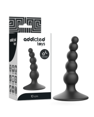 ADDICTED TOYS ANAL SEXUAL PLUG 10 CM NEGRO