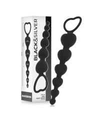 BLACKSILVER MILA CADENA ANAL DE CORAZONES 18 CM