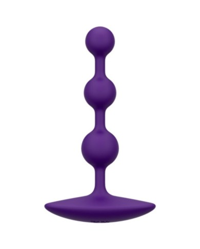 ROMP AMP PURPLE BOLAS ANALES FLEXIBLES DE SILICONA 125 CM MORADO