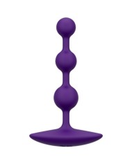 ROMP AMP PURPLE BOLAS ANALES FLEXIBLES DE SILICONA 125 CM MORADO