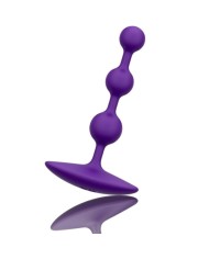 ROMP AMP PURPLE BOLAS ANALES FLEXIBLES DE SILICONA 125 CM MORADO
