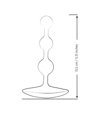 ROMP AMP PURPLE BOLAS ANALES FLEXIBLES DE SILICONA 125 CM MORADO