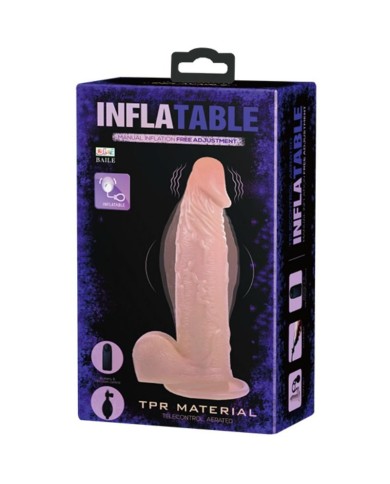 BAILE DILDO REALISTICO VIBRADOR E INFLABLE