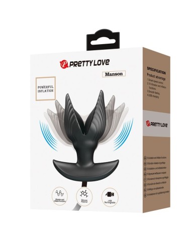 PRETTY LOVE PLUG ANAL INFLABLE RECARGABLE