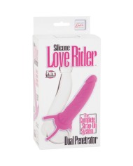 CALEXOTICS DUAL PENETRATOR DILDO CON ARNES ROSA