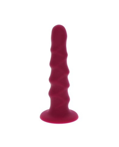 GET REAL RIBBED DONG 12 CM ROJO GET REAL RIBBED DONG 12 CM ROJO