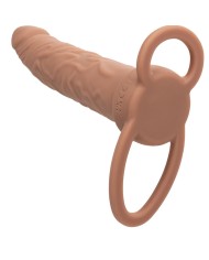 CALEXOTICS PERFORMANCE MAXX DOBLE PENETRADOR RECARGABLE PIEL MORENO