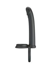 PRETTY LOVE MOSES ANILLO DOBLE PENE PARA DONLE PENETACION NEGRO