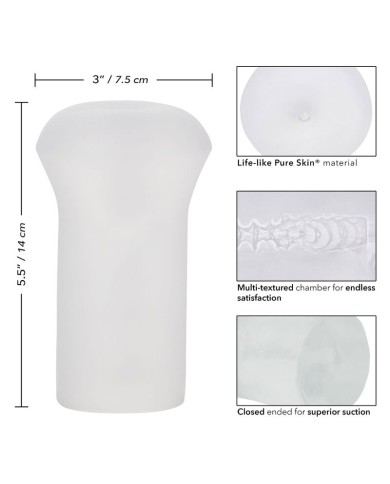 CALEXOTICS MASTURBADOR BOUNDLESS STROKER TRANSPARENTE