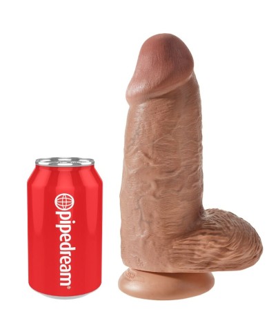 KING COCK PENE REALISTICO CHUBBY 23 CM CARAMELO KING COCK PENE REALISTICO CHUBBY 23 CM CARAMELO