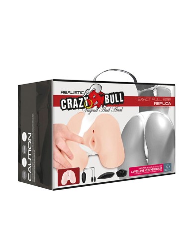 CRAZY BULL VAGINA Y ANO REALISTICOS CON VIBRACION POSICION 5