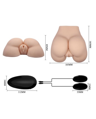CRAZY BULL VAGINA Y ANO REALISTICOS CON VIBRACION POSICION 5