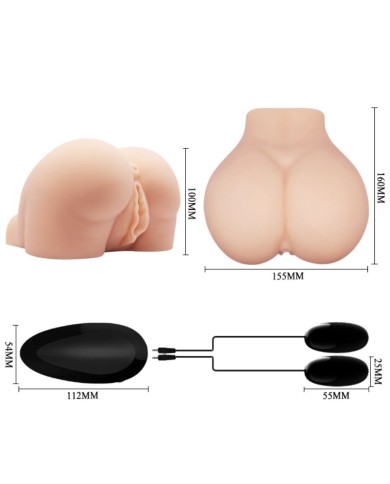 CRAZY BULL VAGINA Y ANO REALISTICOS CON VIBRACION POSICION 8