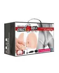 CRAZY BULL VAGINA Y ANO REALISTICOS CON VIBRACION POSICION 8