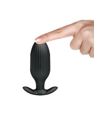 PRETTY LOVE KELLY PLUG ANAL VIBRADOR RECARGABLE NEGRO