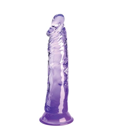 KING COCK CLEAR PENE REALISTICO 197 CM MORADO KING COCK CLEAR PENE REALISTICO 197 CM MORADO