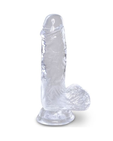 KING COCK CLEAR PENE REALISTICO CON TESTICULOS 101 CM TRANSPARENTE KING COCK CLEAR PENE REALISTICO CON TESTICULOS 101 CM TRANSPARENTE