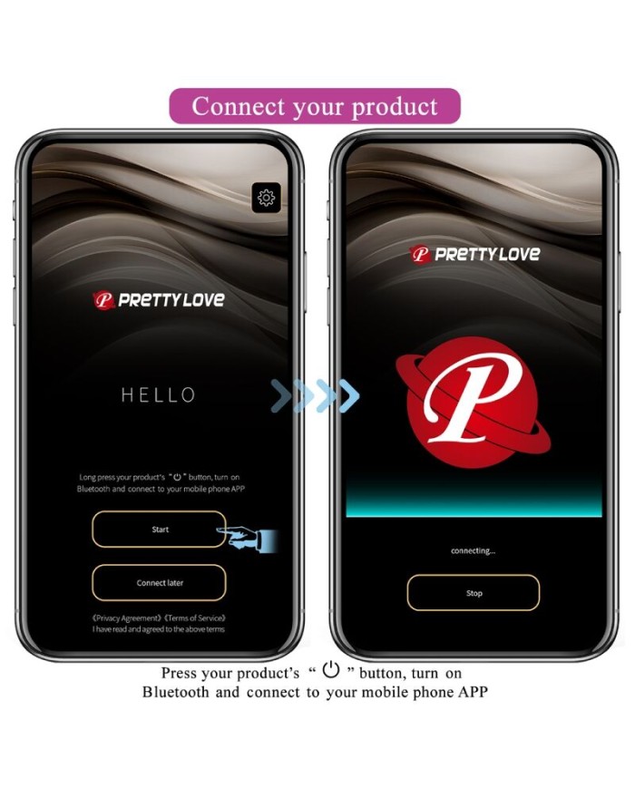 PRETTY LOVE JEFFERSON PLUG ANAL CONTROLADO POR APP LILA