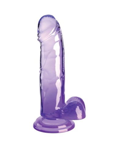 KING COCK CLEAR PENE REALISTICO CON TESTICULOS 152 CM MORADO KING COCK CLEAR PENE REALISTICO CON TESTICULOS 152 CM MORADO