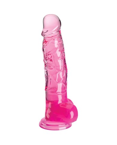 KING COCK CLEAR PENE REALISTICO CON TESTICULOS 165 CM ROSA KING COCK CLEAR PENE REALISTICO CON TESTICULOS 165 CM ROSA
