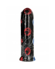 ALL BLACK DILDO NEGRO 19 CM