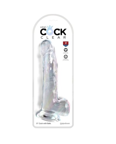 KING COCK CLEAR DILDO CON TESTICULOS 203 CM TRANSPARENTE KING COCK CLEAR DILDO CON TESTICULOS 203 CM TRANSPARENTE