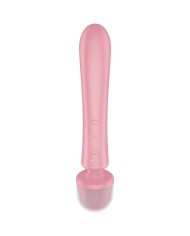 SATISFYER TRIPLE LOVER MASAJEADOR VIBRADOR RABBIT ROSA