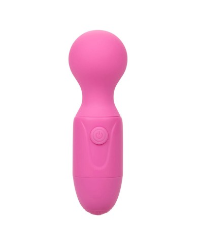 CALEXOTICS FIRST TIME MASAJEADOR RECARGABLE 10 VIBRACIONES ROSA