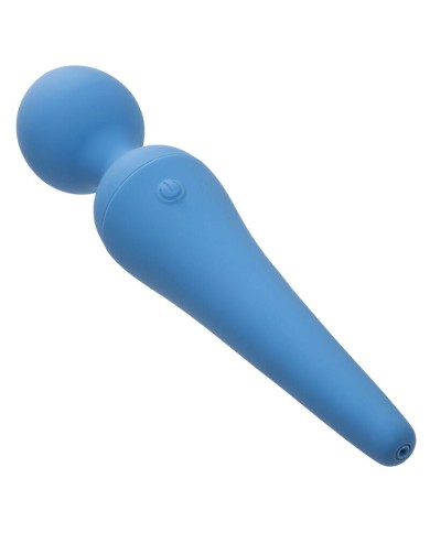 CALEXOTICS COUTURE KIT VIBRADOR WAND 10 VIBRACIONES AZUL