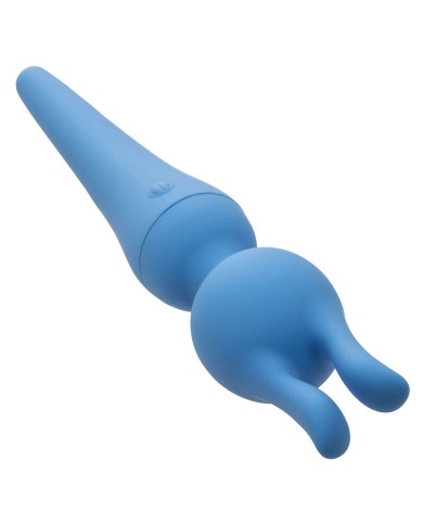 CALEXOTICS COUTURE KIT VIBRADOR WAND 10 VIBRACIONES AZUL