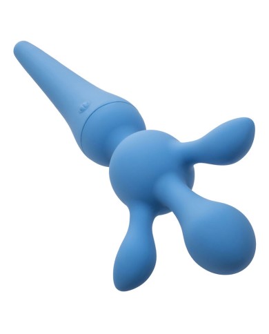 CALEXOTICS COUTURE KIT VIBRADOR WAND 10 VIBRACIONES AZUL