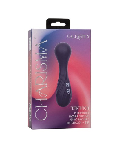 CALEXOTICS CHARISMA TEMPTATION MASAJEADOR 12 FUNCIONES MORADO