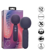 CALEXOTICS CHARISMA SEDUCTION MASAJEADOR 12 FUNCIONES 1775 CM X 625 CM MORADO