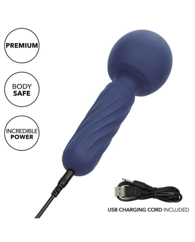 CALEXOTICS CHARISMA SEDUCTION MASAJEADOR 12 FUNCIONES 1775 CM X 625 CM MORADO
