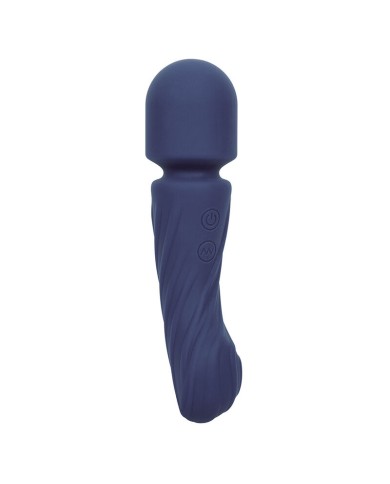 CALEXOTICS CHARISMA ALLURE MASAJEADOR DOBLE MOTOR 12 FUNCIONES 1725 CM X 45 CM MORADO