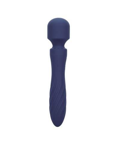 CALEXOTICS CHARISMA MYSTIQUE MASAJEADOR DOBLE MOTOR 12 FUNCIONES 215 CM X 45 CM MORADO