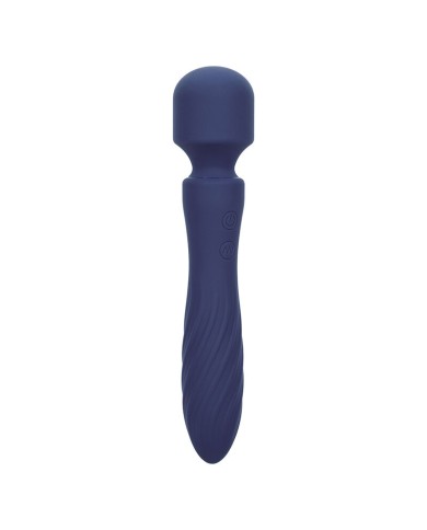 CALEXOTICS CHARISMA MYSTIQUE MASAJEADOR DOBLE MOTOR 12 FUNCIONES 215 CM X 45 CM MORADO