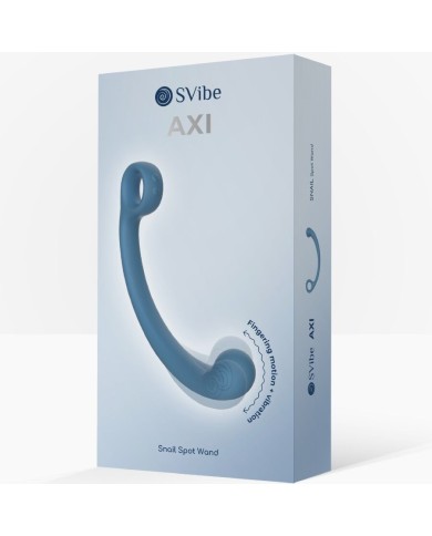 SNAIL VIBE AXI VARITA DE MASAJE VIBRADORA AZUL