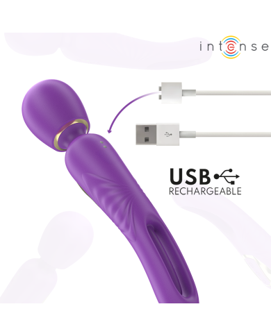 INTENSE CHRISTY VIBRADOR WAND CON LENGUA GIRATORIA