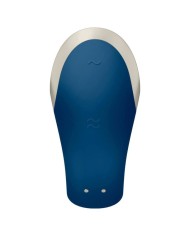 SATISFYER APP DOUBLE LOVE VIBRADOR PAREJAS LUXURY AZUL