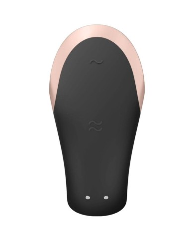 SATISFYER APP DOUBLE LOVE VIBRADOR PAREJAS LUXURY NEGRO