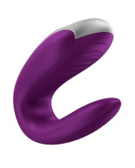 SATISFYER DOUBLE FUN PARTNER VIBRADOR LILA